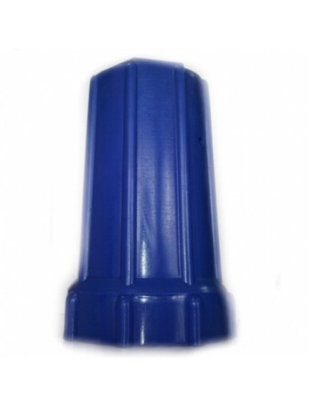 Колпак для баллонов пластиковый кислородный (синий)