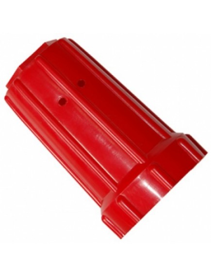 Колпак для баллонов пластиковый пропановый (красный)