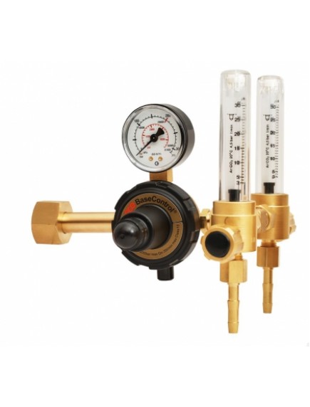 Регулятор расхода газа BaseControl SE FLOW ARG - AR/CO2 с 2 ротаметрами