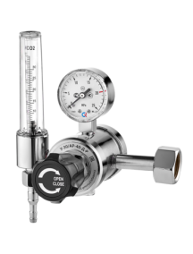 Регулятор расхода газа двухступенчатый Сварог У-30/АР-40-Д-Р (манометр с поверкой)