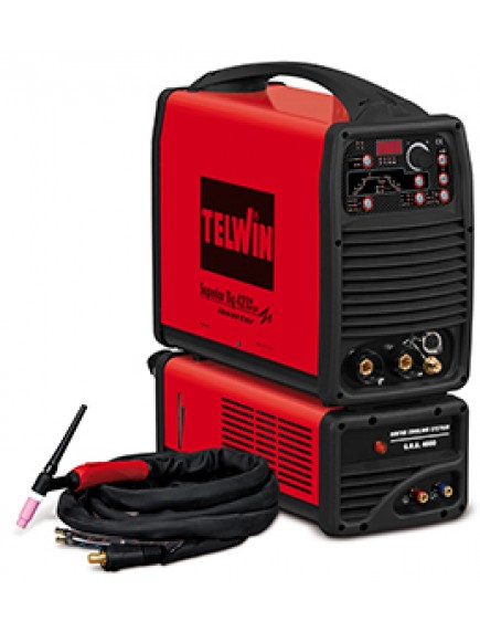 Сварочный аппарат Telwin SUPERIOR TIG 421 DC AQUA