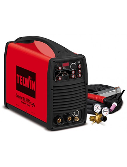 Сварочный аппарат Telwin SUPERIOR TIG 421 DC с аксессуарами