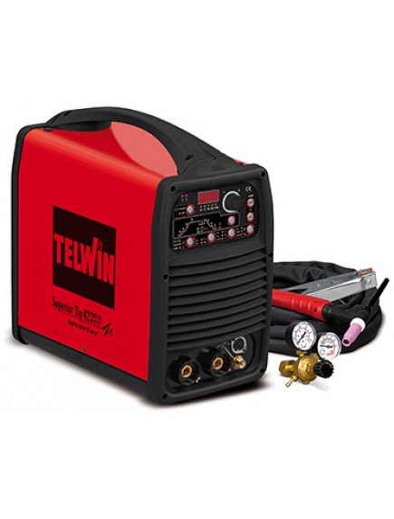 Сварочный аппарат Telwin SUPERIOR TIG 422 AC/DC с аксессуарами