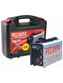 Сварочный инвертор Ресанта САИ 220 в кейсе