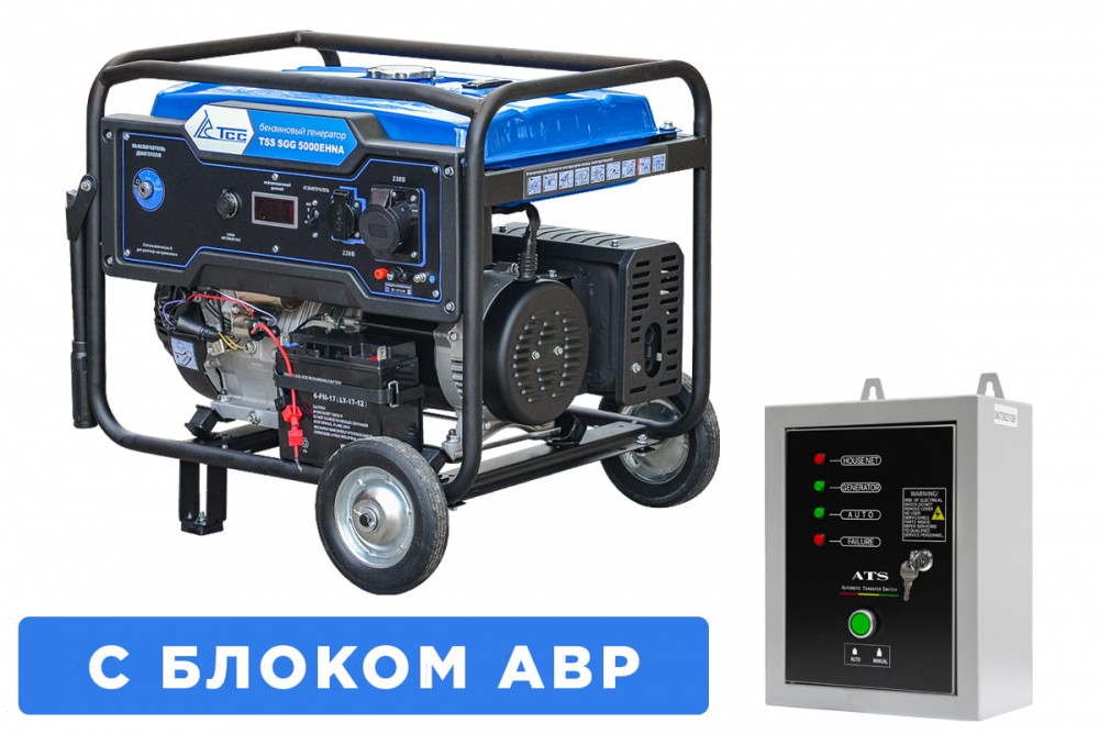 Бензогенератор TSS SGG 5000EHNA с АВР