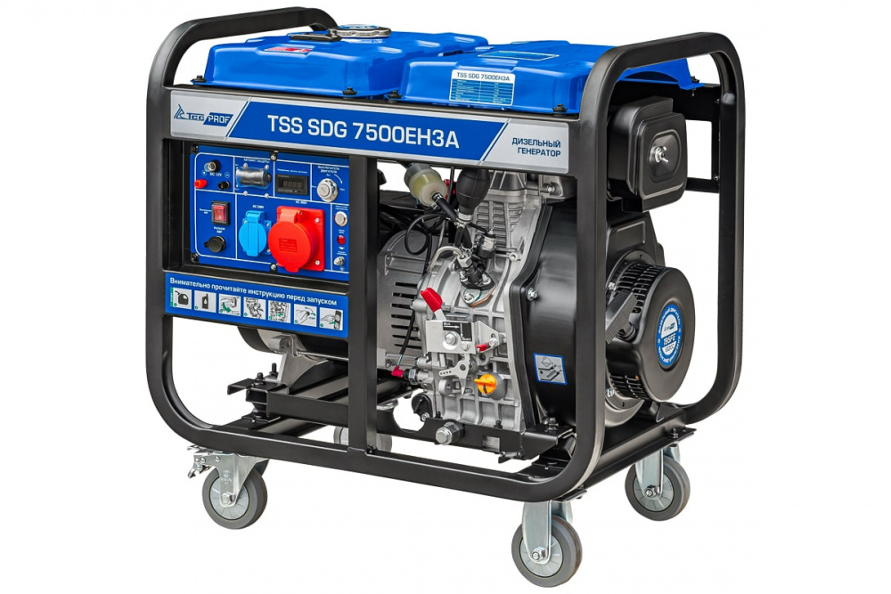 Дизель генератор TSS SDG 7500EH3A