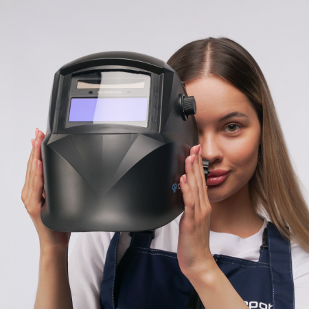 Маска сварщика Хамелеон Оберон PROFI (BLACK)