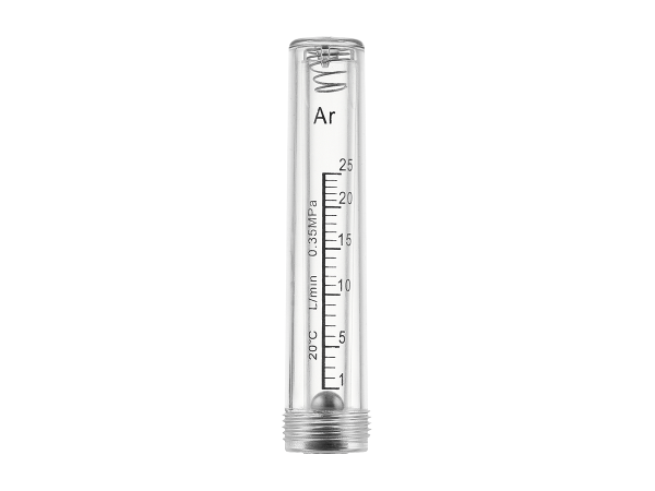Ротаметр—колба для смесителя Ar/CO2—2Р (Ar 0-25л/мин)