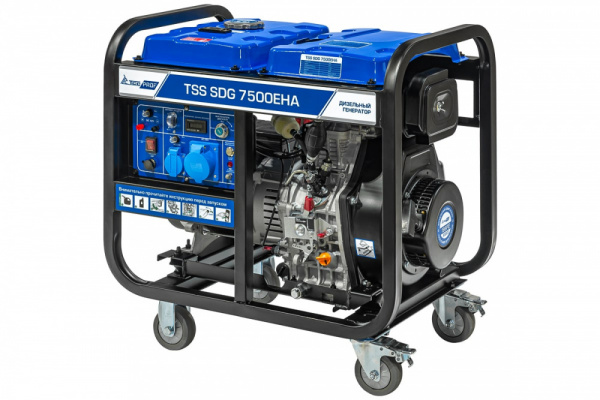 Дизель генератор TSS SDG 7500EHA