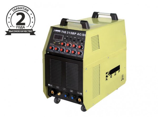 КЕДР Установка аргонодуговой сварки КЕДР TIG-315BP AC/DC (380В, 10-315А)