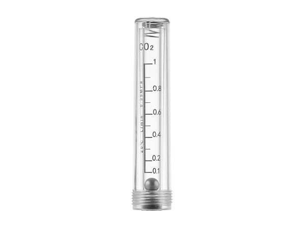 Ротаметр—колба для смесителя Ar/CO2—4Р (CO2 0-1л/мин)