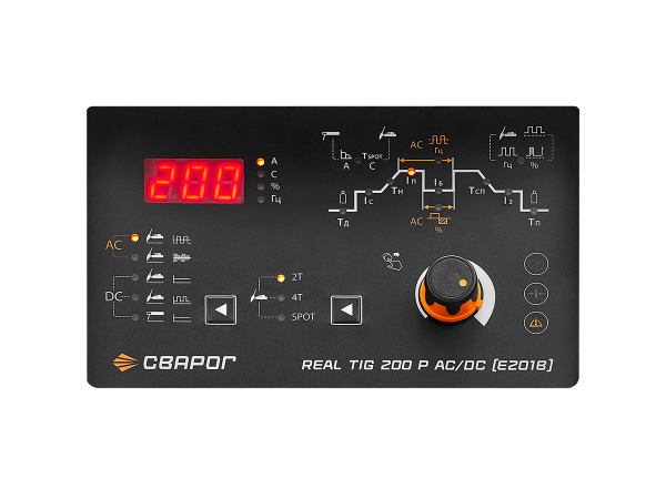 REAL TIG 200 P AC/DC  BLACK (E201B)
