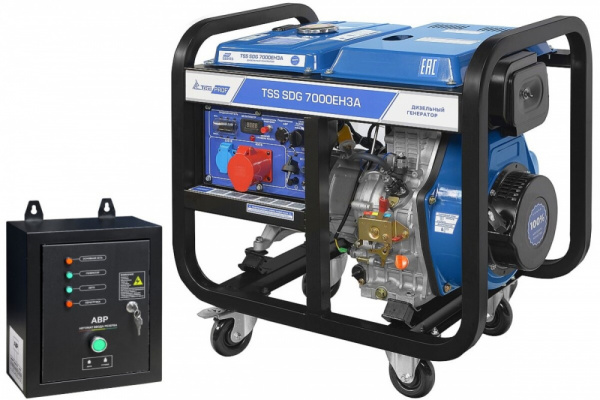 Дизель генератор TSS SDG 7000EH3A с АВР